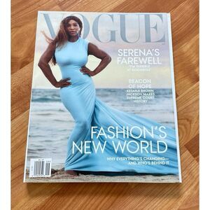 Vogue Magazine September 2022 Serena Farewell